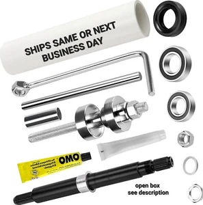 Joint d'arbre de roulement de baignoire de laveuse et kit d'outils pour Bravos Cabrio W10435302 W10447783 - Photo 1/4