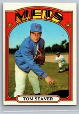 1972 Topps #445 Tom Seaver HOF New York Mets EX-NM NICE!!
