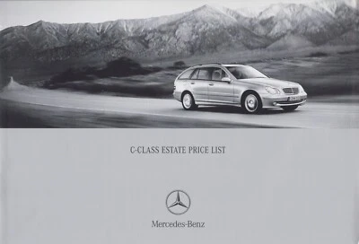 Price List UK Mercedes C-Class Estate (W203) 03-01 - Imagen 1 de 2