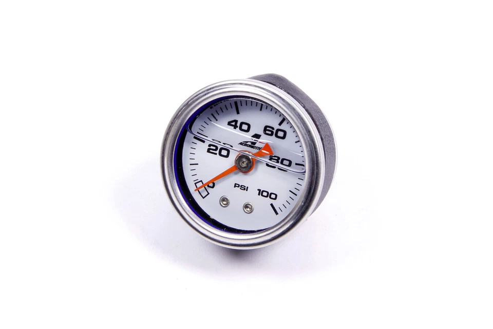 Fuel Pressure Gauge - 1.5in 0-100psi AEROMOTIVE 15633 - Image 1 of 1