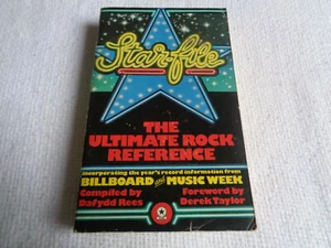 Star File - The Ultimate Rock Reference - Dafydd Rees - Star Book Paperback 1977 - Picture 1 of 4