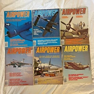 Airpower Magazine 1978 Complete 6 Issues Vol 8 Nos 1-6 - Picture 1 of 7