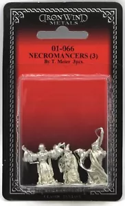 Ral Partha 01-066 Necromancers (Player Characters) Sorcerer Wizard Mage Warlock - Picture 1 of 3