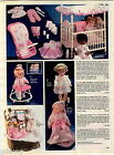 1984 ADVERT Doll Baby Little One Circus Talking Beans Kandi Black Just Born