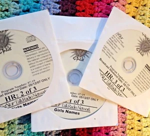 RADIO SHOW: GODDARD'S GOLD 5/12/07 GIRLS NAMES  w/15+INTERVIEWS & 50's-70's - Picture 1 of 1