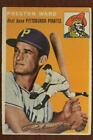 Vintage 1954 Baseball Card Topps #72 Preston Ward First Base Pittsburgh Pirates