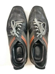 COLE HAAN Mens Black Two-Tone Leather Lace-Up Dress Shoes Size 13 - Picture 1 of 12