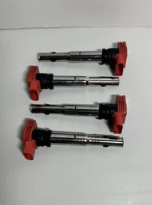 4X Ignition Coil Pack For Audi TT A3 A4 A5 Q5 VW Golf Jetta GTI 2.0L 2.0T UF529 - Picture 1 of 4