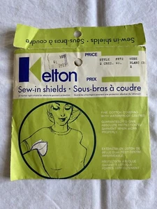 Elton Vintage Underarm Armpit Sweat Pads Dress Shields Sew In - Picture 1 of 6
