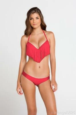 Bikini Luli Fama COSITA BUENA Bombshell FRINGE FRINGE MEDIANO SUPERIOR E INFERIOR NUEVO  Foto 1 de 4