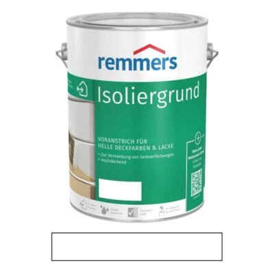 Remmers Holz Isoliergrund weiß 10 Liter Grundierung für Innen und Außen NEU - Bild 1 von 3