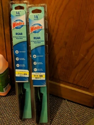 NUEVO 14" Windex Limpiaparabrisas Trasero Todas las Estaciones (2) Foto 1 de 2