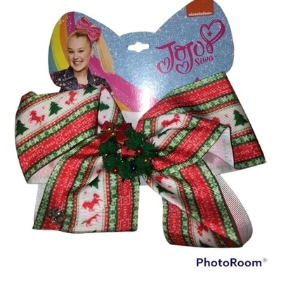 Grinalda arco grande assinatura de Natal JOJO SIWA - Imagem 1 de 3