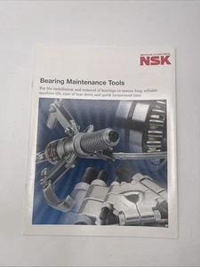 NSK Motion & Control Bearing Maintenance Tools Catalog 2007 - Picture 1 of 5