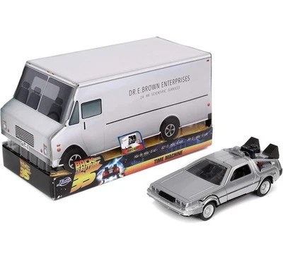 Jada Regreso al Futuro Máquina del Tiempo 35 Aniversario Edición Limitada Delorean Foto 1 de 4