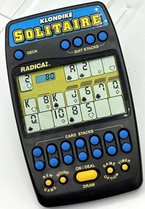 Radica Klondike 2-in-1 Solitaire Handheld Game Standard, Vegas Modes Tested_ - Picture 1 of 10