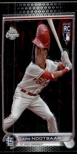 2022 Topps Chrome Lars Nootbaar Rookie St. Louis Cardinals #19 - Picture 1 of 2