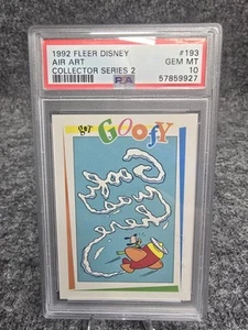 1992 SkyBox Disney Series 2 Air Art PSA 10 Pop 1 Rare Trading Card - Picture 1 of 3