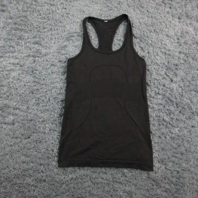 Lululemon Tank Top Womens Small Black Racerback Seamless Athletic Yoga Workout - Image 1 of 4