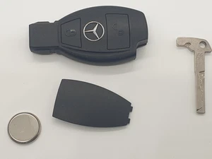MERCEDES 2 TASTEN FERNBEDIENUNG SMART SCHLÜSSELANHÄNGER SPRINTER VITO GETESTET! PORTOFREI - Bild 1 von 24