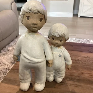 Elaine Carlock Ton Skulptur The Brothers Limited Edition Statue RETIRED 1950s - Bild 1 von 14