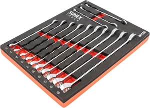 Sunex 9911M 13 Pc. V-Groove Metric Wrench Set 13 Set, Metal - Picture 1 of 5