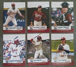 2025 Frisco Rough Riders SINGLE CARDS from Team Card Set - CHOOSE YOUR PLAYER - Picture 1 of 6