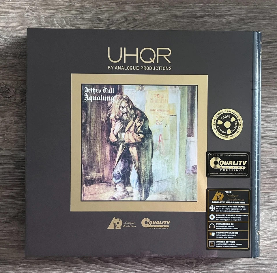 Jethro Tull – Aqualung UHQR (SEALED) - Numbered & limited to 5,000  Foto 1 de 3