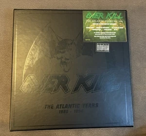 Overkill The Atlantic Years 1986-1994 (Vinyl) 12" Album Box Set + 1 Wings Of War - Picture 1 of 16