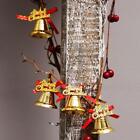 Christmas Tree Pendant Christmas Bells Christmas Decorations Golden Bell