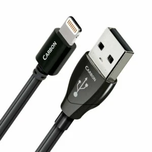 AUDIOQUEST CARBON USB TYPE A - LIGHTNING 75cm NUOVO - Picture 1 of 1