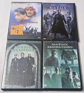 Point Break & The Matrix Trilogy DVD Keanu Reeves  - Picture 1 of 6