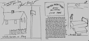 RARO! "The Royal Diaries" Kathryn Lasky Knight dibujo original certificado de autenticidad - Imagen 1 de 2