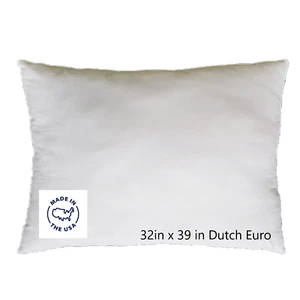 Southern Textiles Dutch Euro Oversized Pillow Insert 32” x 39” 1pk Made in USA - Picture 1 of 5
