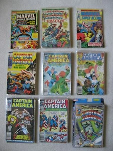 Captain America Comic Lot Bronze Age to Modern Age Mixed Lot - 73 Comics - Picture 1 of 10