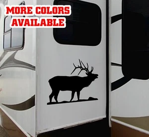 RV slide out graphics decals vinyl large sticker kit Elk sticker bull elk - Picture 1 of 2