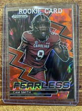 2023 Panini Prizm Draft Picks Cam Smith #13 Red Ice Prizm Fearless DOLPHINS