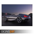 BMW VISION CONNECTEDDRIVE (AB835) AUTO POSTER - Posterdruck Kunst A0 A1 A2 A3