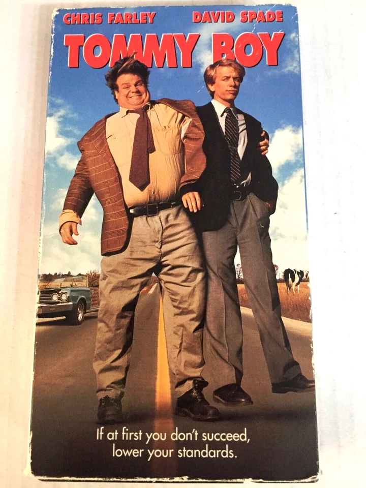 Tommy Boy Chris Farley VHS tape Ships Same Day With Tracking - Image 1 of 2