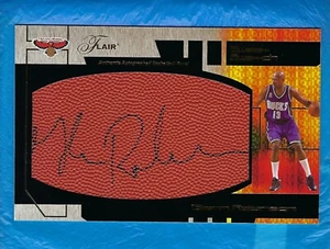 GLENN ROBINSON AUTOGRAPH 2002-03 FLAIR BASKETBALL PANEL #178/400 BOX TOPPER BUCK - Picture 1 of 2