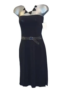 Schwarzes zeitloses Schlauchkleid, Gr. S, nie getragen mit Etikett. - Bild 1 von 4