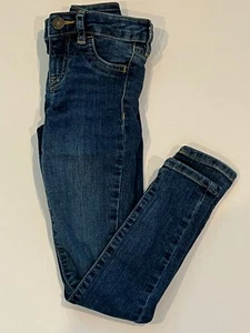 Girl’s Gap Denim Blue Slim Stretch Super Skinny Jeans “Gap for Good” Size 6 - Picture 1 of 3
