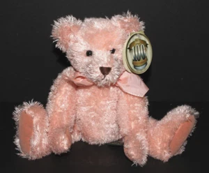 "NUEVO CON ETIQUETAS De colección RUSS ""Brianna"" Oso de Peluche Rosa Colección 100 Aniversario 11" - Imagen 1 de 14