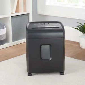 Pen + Gear 10-Sheet Micro-Cut Paper Shredder 4 Gallon Bin Black Home Office Use - Picture 1 of 10