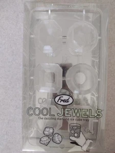 Fred Cool Jewels The Dazzling Diamond Themed 6 Hole Ice Cube Tray 1 Count NIP - Picture 1 of 2