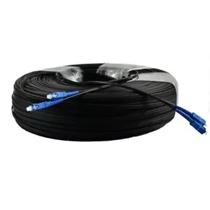 50M Outdoor SC SM Duplex FTTH Drop Patch Cord SC G657 Fiber Optic Cable-778 - Picture 1 of 1