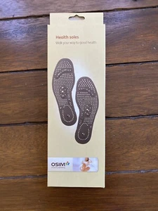 NEW OSIM Acupressure Magnetic Health Shoes Insoles Foot Sole Pain Relief Therapy - Picture 1 of 4