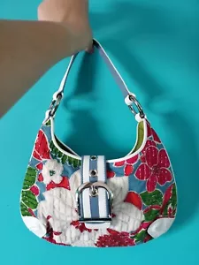 isabella fiore womens shoulder floral handbags - Picture 1 of 11