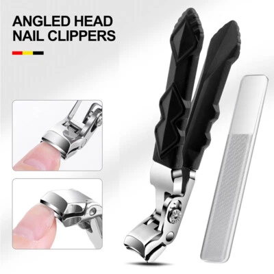Anti-Splash Nail Clippers Large Thick Hard Special NailClippers Diagonal Pliers◇ - Image 1 of 4