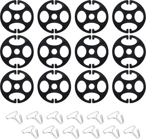 24PCS Seat Covers for Cars Hooks,12 Plastic Car Cover Chucks + 12 Metal... - Picture 1 of 7
